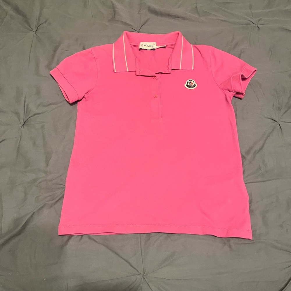Moncler Vibrant Pink Polo